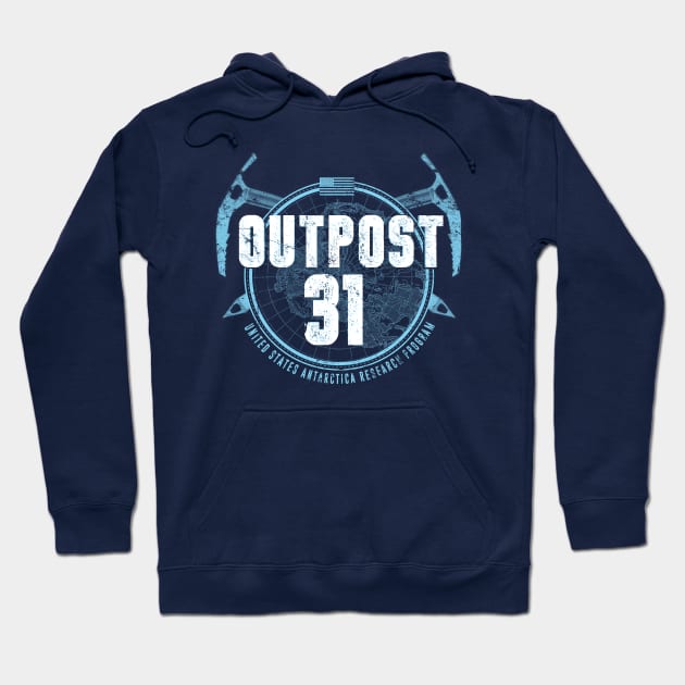 Outpost 31 Hoodie by MindsparkCreative